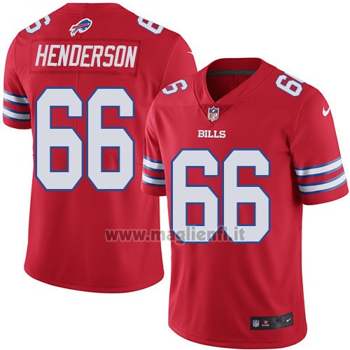 Maglia NFL Legend Buffalo Bills Henderson Rosso